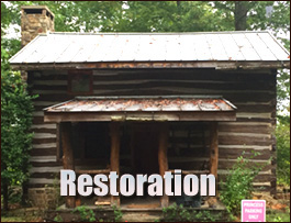 Historic Log Cabin Restoration  Cairo, Ohio